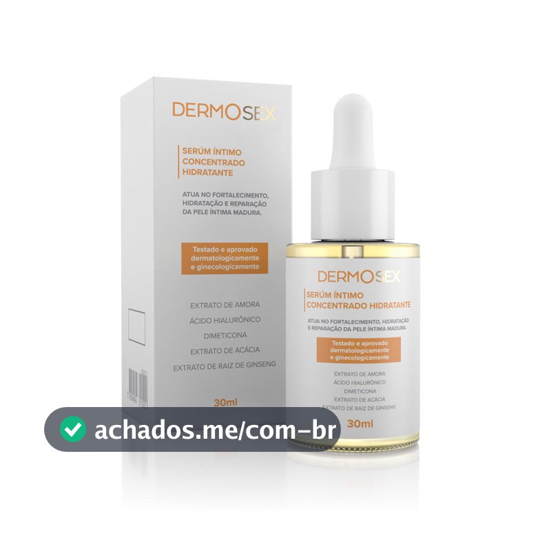 Sérum Íntimo Concentrado Hidratante Peles Maduras Dermosex - 30 ml