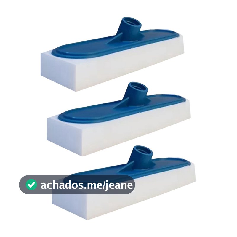 Esponja magica para limpeza de piso, limpeza rápida e facíl, surpreneda-se compre já kit 3 Un