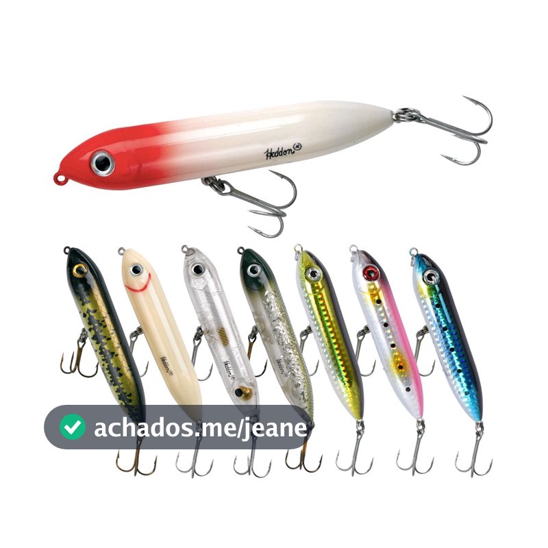 Isca Artificial zig zara 9,6cm 12.2g superfície iscas artificiais para tucunaré garateia pescaria isca de pesca