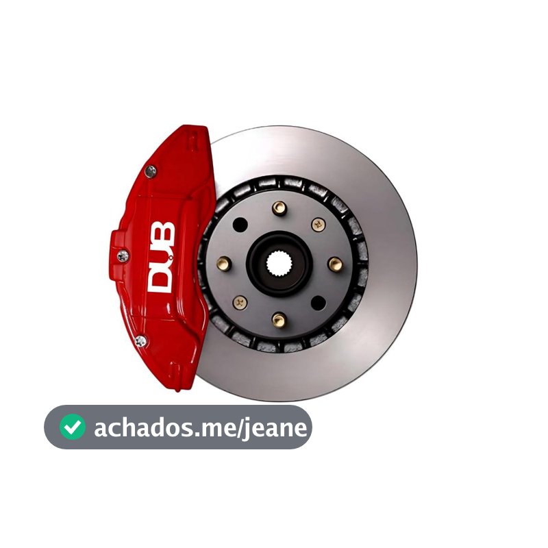 Par Capa Para Pinça de Freio Dub  Estilo Esportivo  Para Carros Aro 14 ao 28
