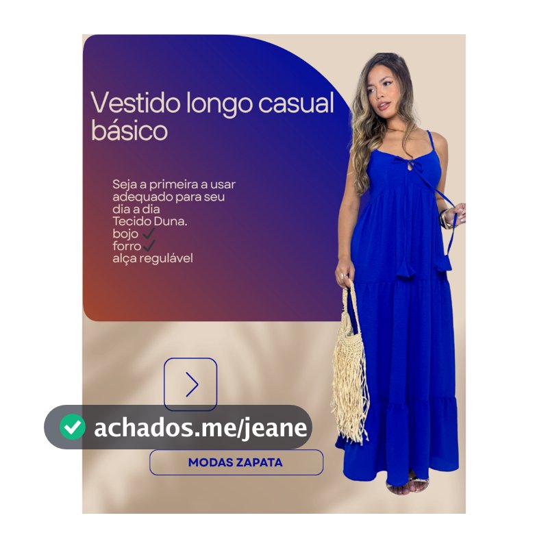 vestido longo casual básico, vestido longo feminino.