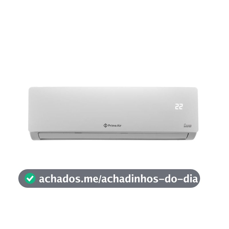 Ar-Condicionado Prime Air Split Inverter 9000BTUs Frio 9FC