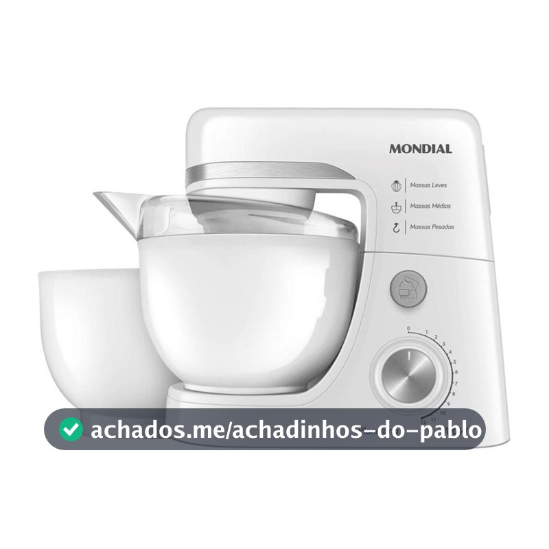Batedeira Planetária BP-03W-2B 12 Velocidades 700W Mondial