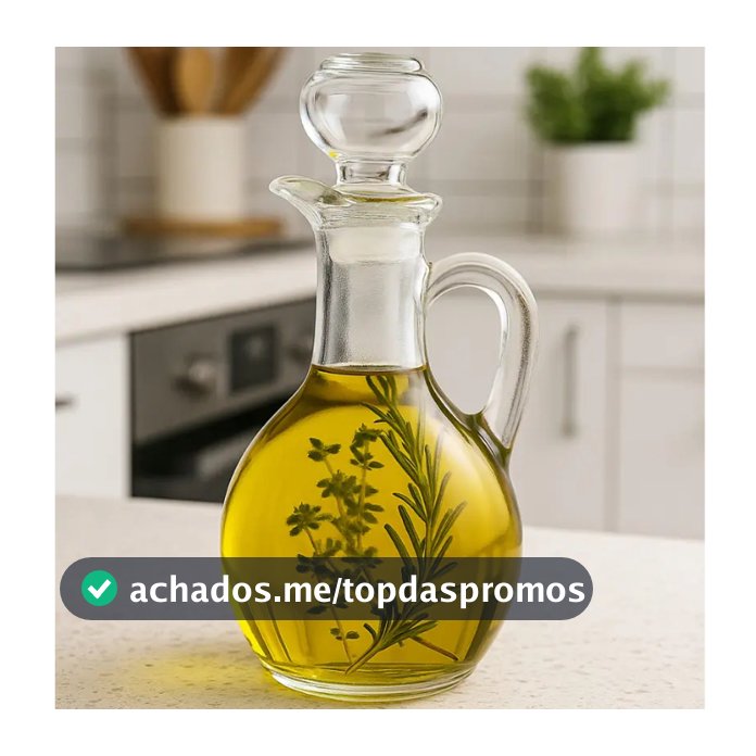 Galheteiro Porta Azeite Em Vidro Sierra De Mesa 400ml Hauskraft