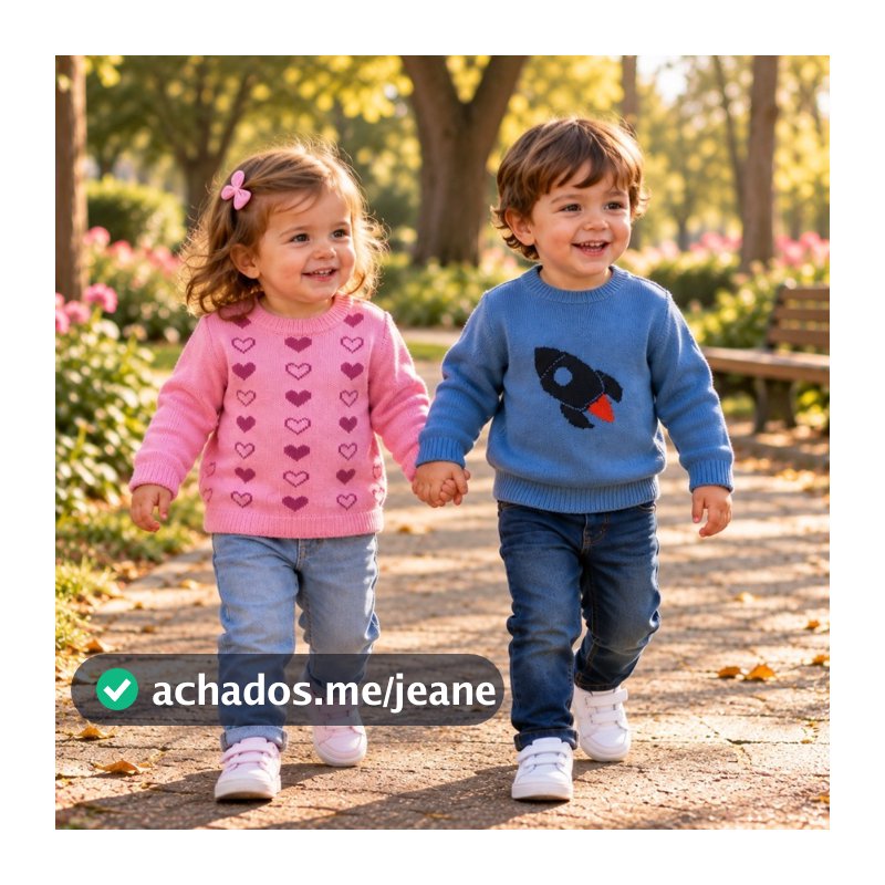 Suéter Premium Bebê Estampas Variadas Menino Menina Inverno Tricô Infantil