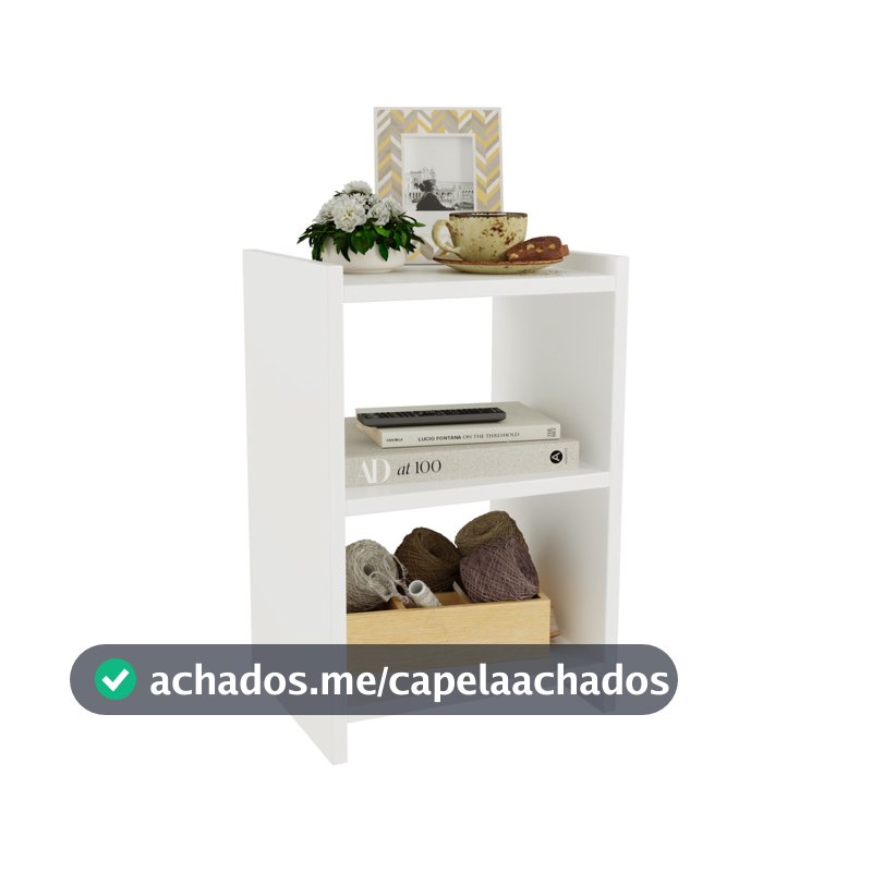 Mesa de Cabeceira Retro para Quarto Casal ou Solteiro Nicho Decoração América