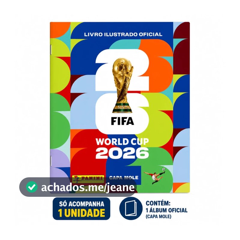 Álbum da copa do mundo 2026 Oficial