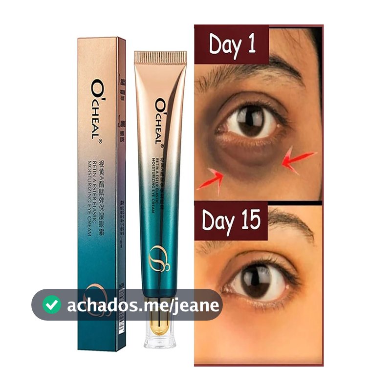 Pacote de Creme Hidratante para Olhos Moisturizing com Firmeza e Desbotamento de Círculos Pretos