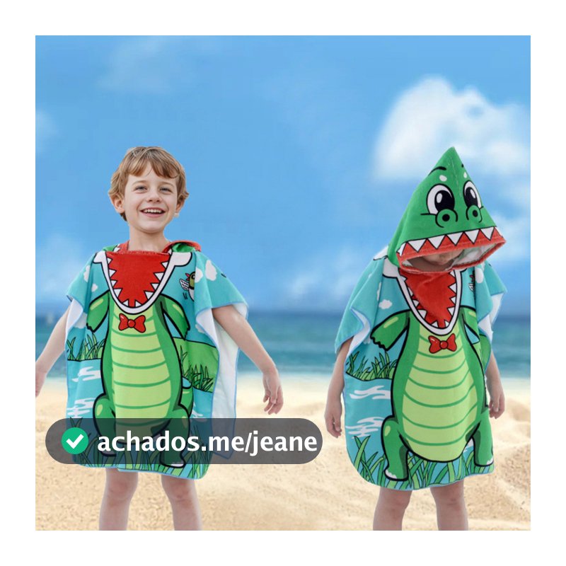 🔥Toalha de Banho Bebê Toalha de Infantil Vestível Absorventede Secagem Rápida para Crianças Super Macia Sono Festa