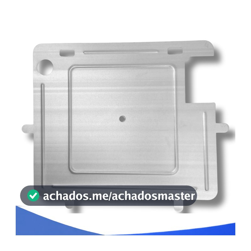Suporte Placa Mercosul Moto Universal Aço Reforçado Moldura Ferro Protetor Placa Traseira
