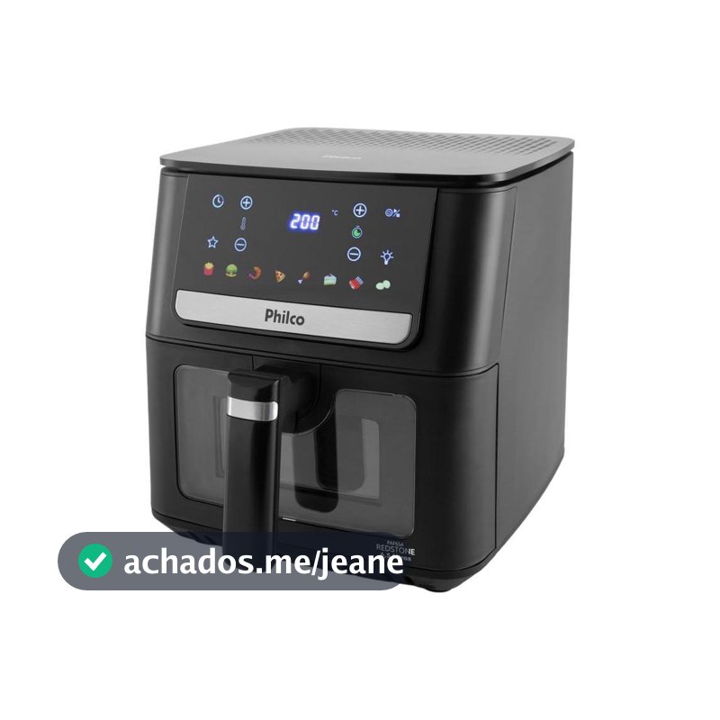 Air Fryer Philco PAF65A Preto 6,5L