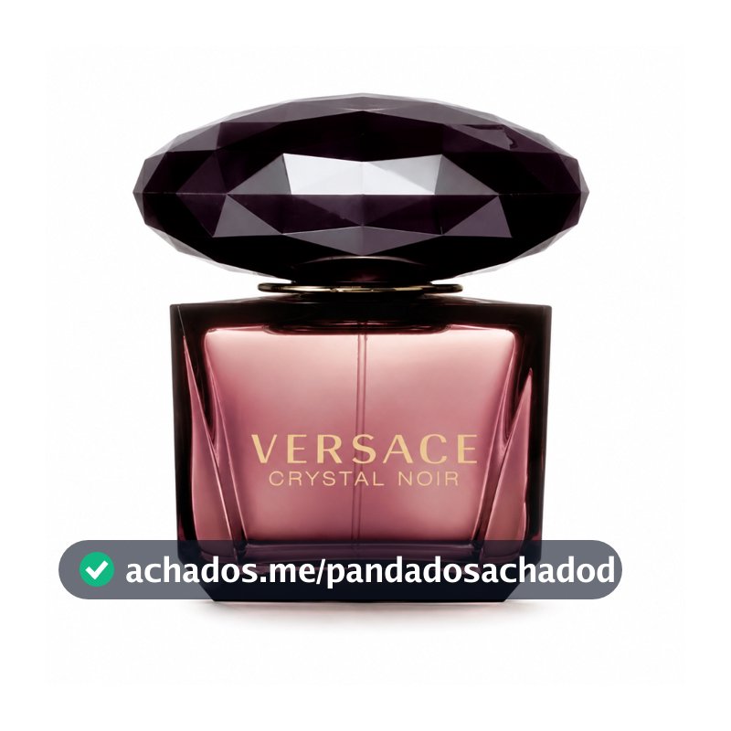 Perfume Crystal Noir Feminino EDT Eau de Toilette 90ml - Versace