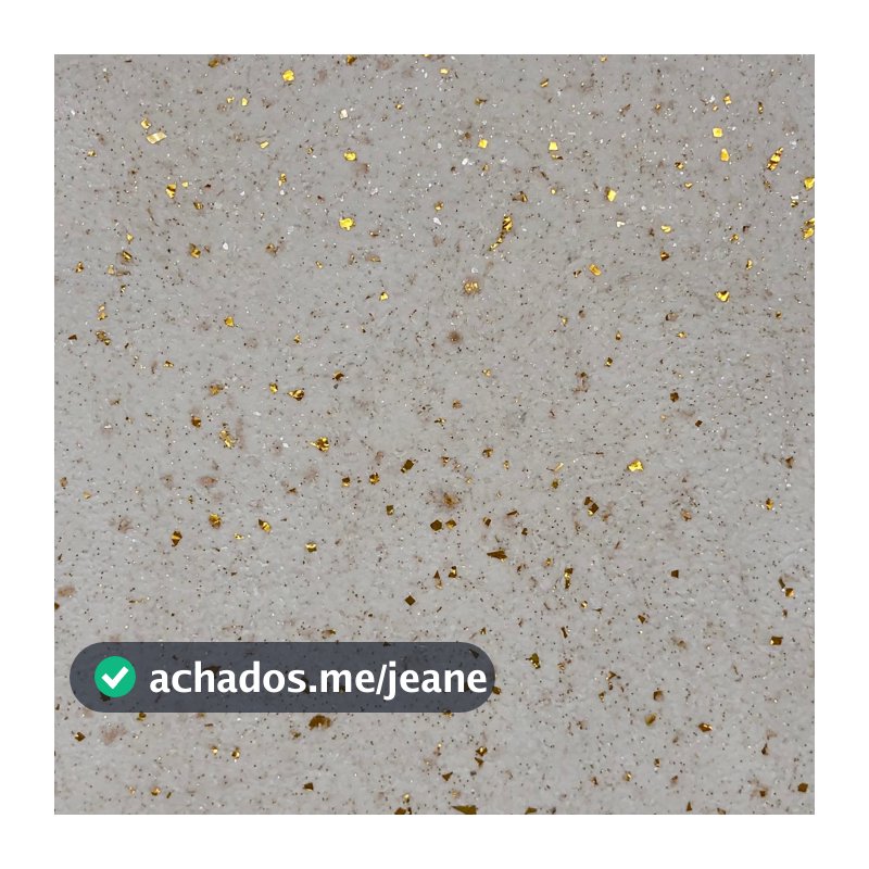 Kit Papel De Parede Líquido Premium Dourado + Espátula
