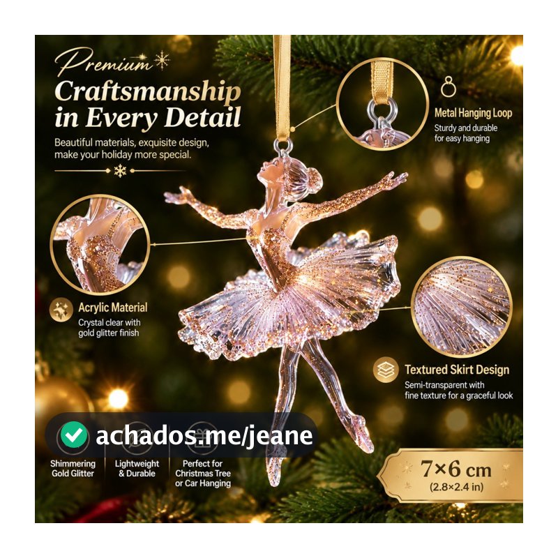 Enfeite De Natal Acrílico Estilo Chinês