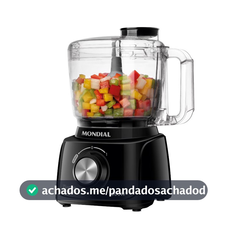 Miniprocessador de Alimentos Turbo Pratic Mondial MP-16 300w 110v