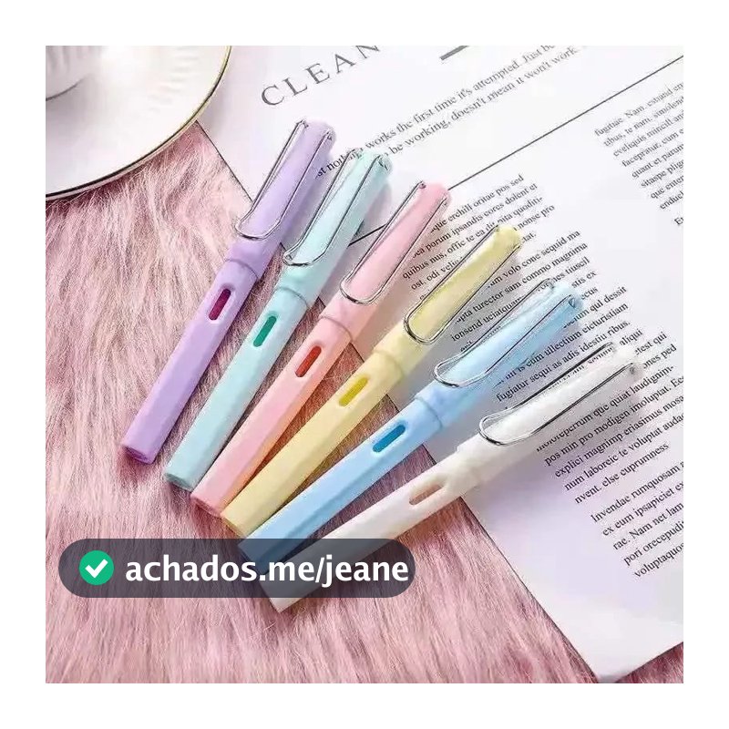 KIT 6 Lapis Infinito Nova tecnologia ilimitada escrita lápis sem tinta novidade