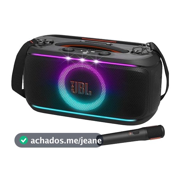 JBL PARTYBOX ON THE GO2- CAIXA DE  SOM - COM MICROFONE (BIVOLT)