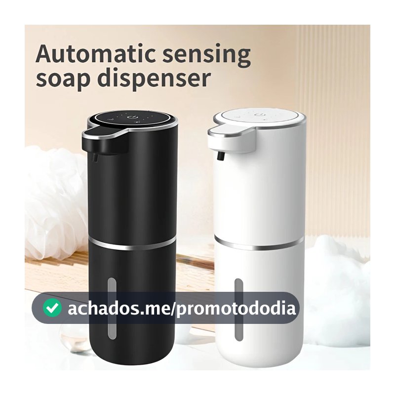Saboneteira Dispenser Automático Sensor Infravermelho Para Sabonete Líquido Detergente Espuma
