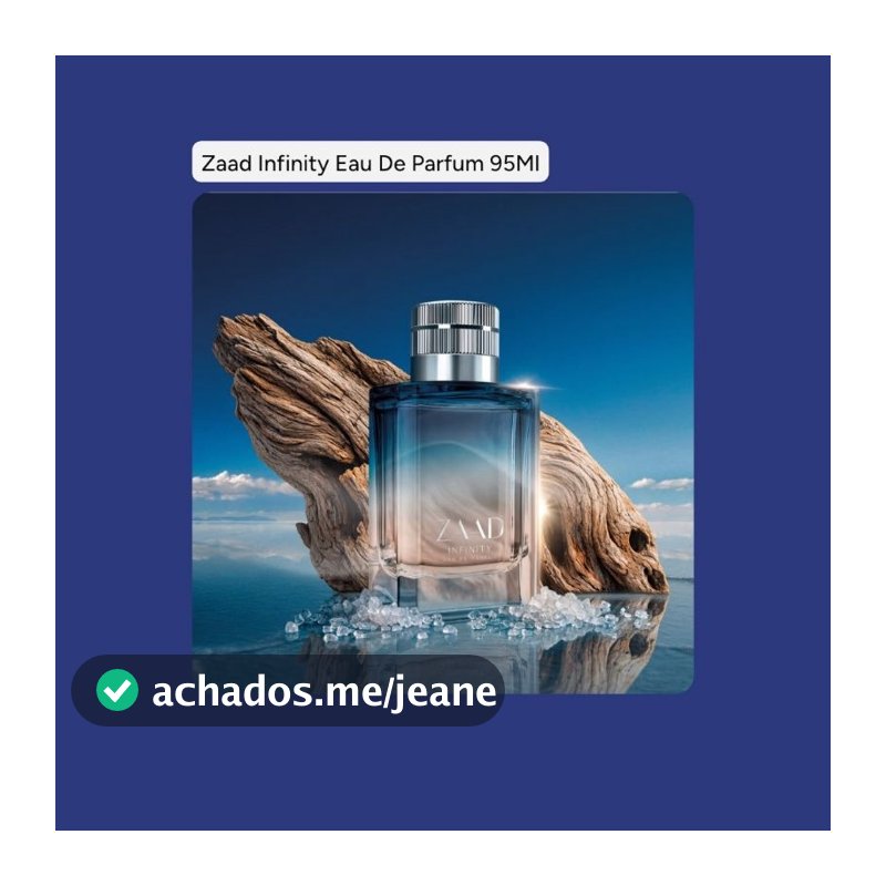 LANÇAMENTO!! ZAAD INFINITY EAU DE PARFUM O BOTICÁRIO 🌟