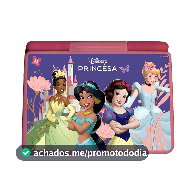 Laptop Minigame Notebook Infantil Bilíngue Disney Princesas