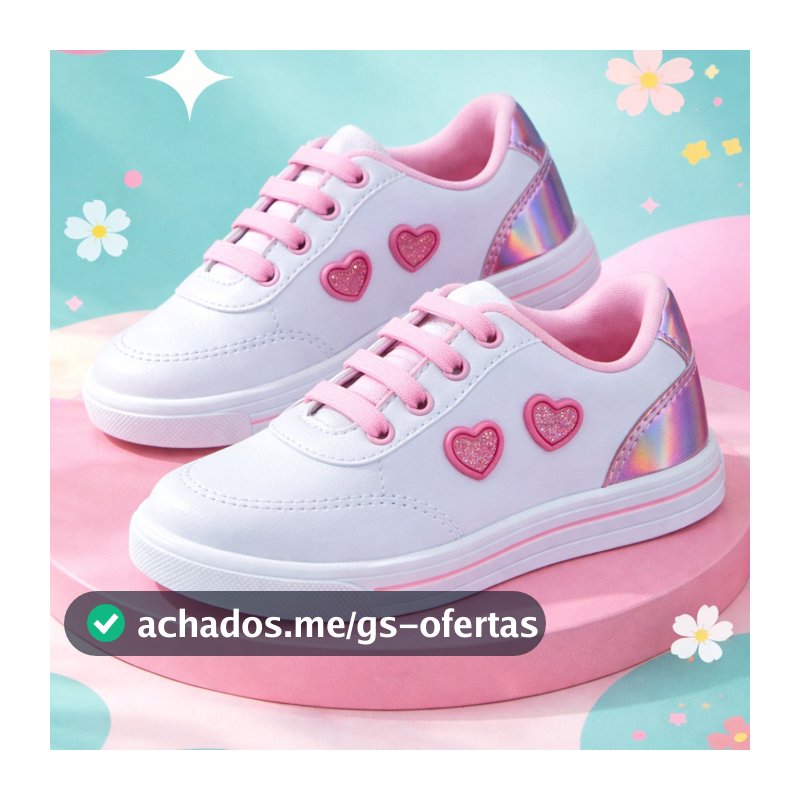 Tênis Infantil Conforto Premium – Leve, Seguro e Ideal para o Dia a Dia