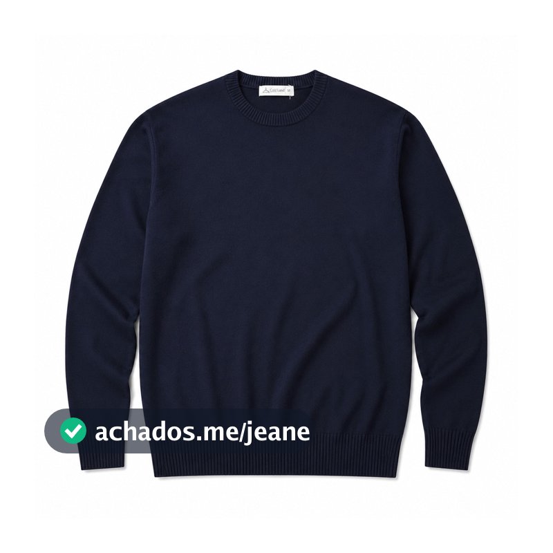 Suéter Masculino Premium Gola Redonda Casual Macio Confortável ST-01-02