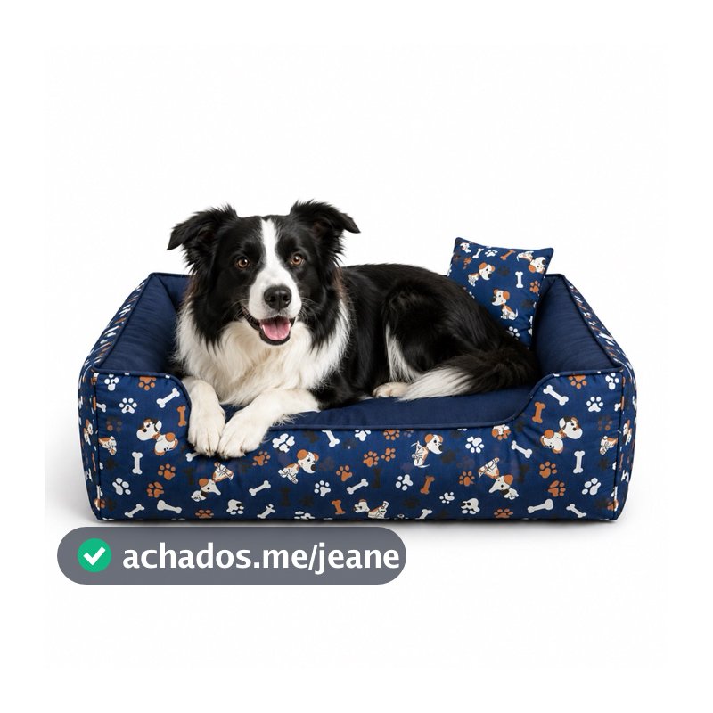 Caminha Pet - Casinha de Cachorro Cama Pet Luxo Colchão Pet Cão Gato P M G