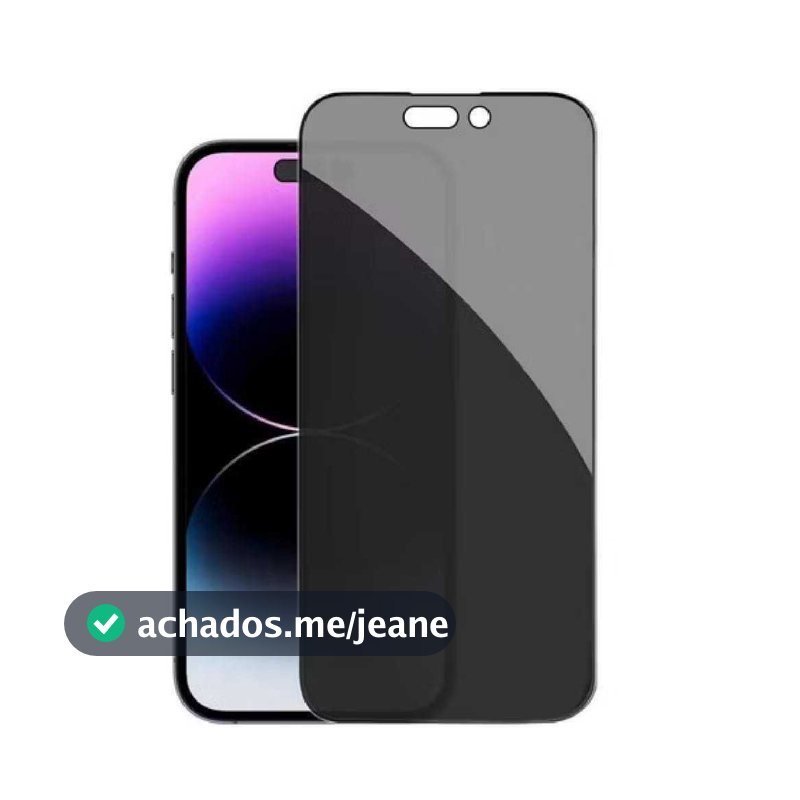 Película Privacidade Cerâmica HD FILM 9D Para iPhone XS/XR /11 /12 /13 /14 /15 /16 /17 /18 PRO MAX