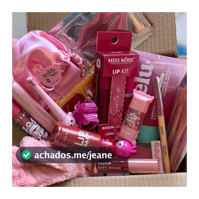 Kit de 10 Produtos de Maquiagem Vivai Max Love Ruby Rose Fenzza Melu Melhores Marcas