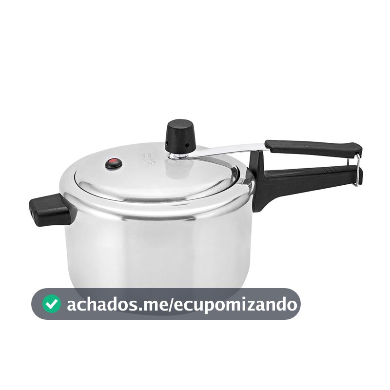 Panela De Pressão 3 Litros Panelux Classic Alumínio Polido