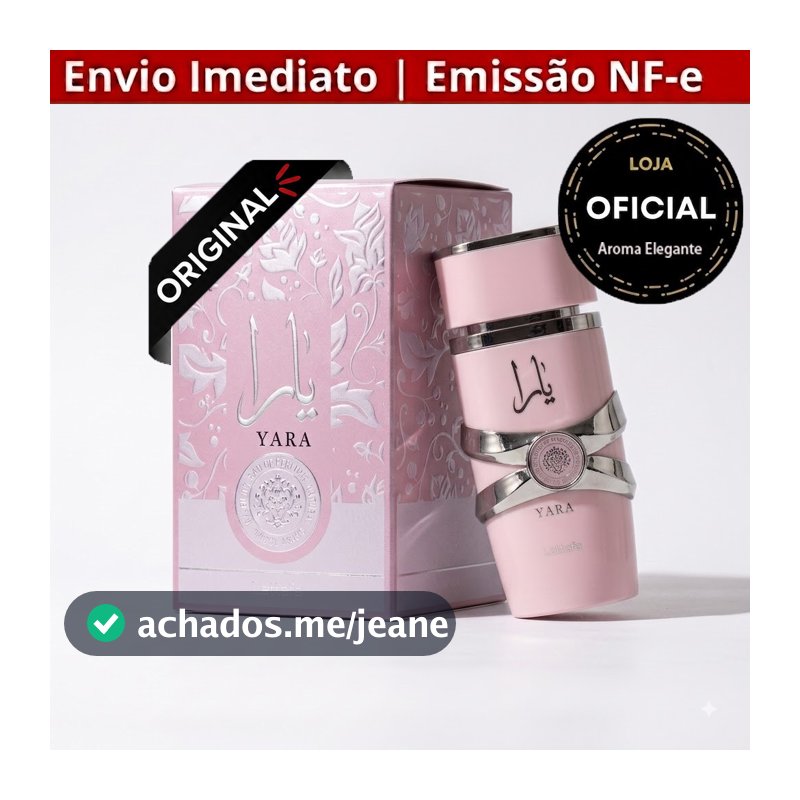 Perfume Iattafa Yara 100ml EDP Feminino Árabe Importado Original Doce Tropical