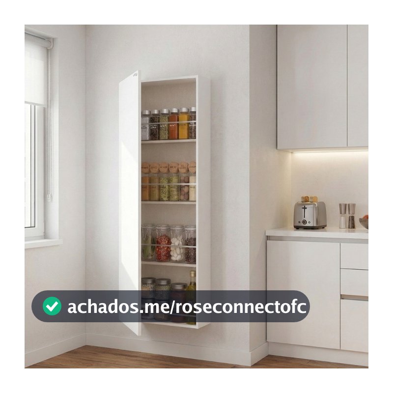 Armário Organizador Utilitário 1 Porta Branco Carraro