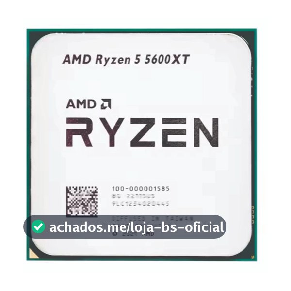 Ryzen 5 5600XT AMD AM4 4.7 GHz 6 Cores 12 Threads (novo S/Box)
