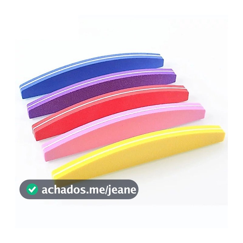 LIXA BUFFER PARA POLIR UNHAS 100/180