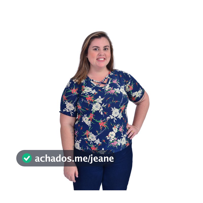 Kit 5 Blusas Plus Size Feminina Tamanho Especial Liganete