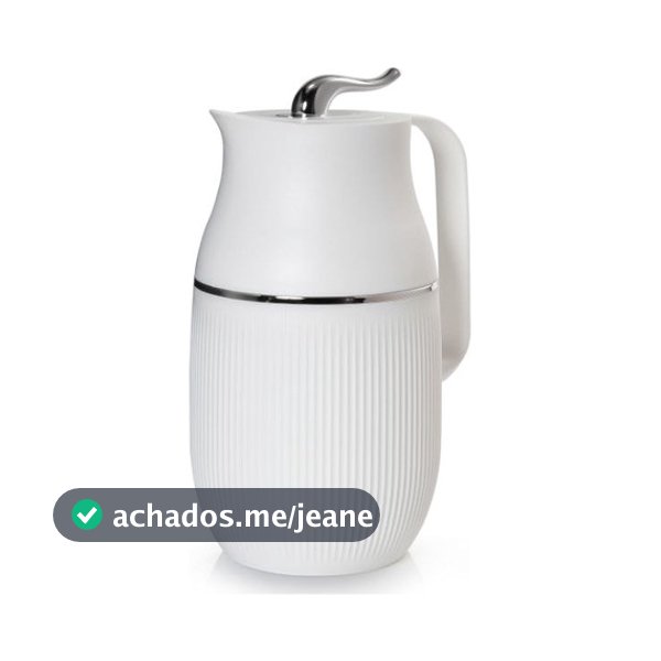 Garrafa Térmica 1l Vicenza Branca Para Chá Café Termopro