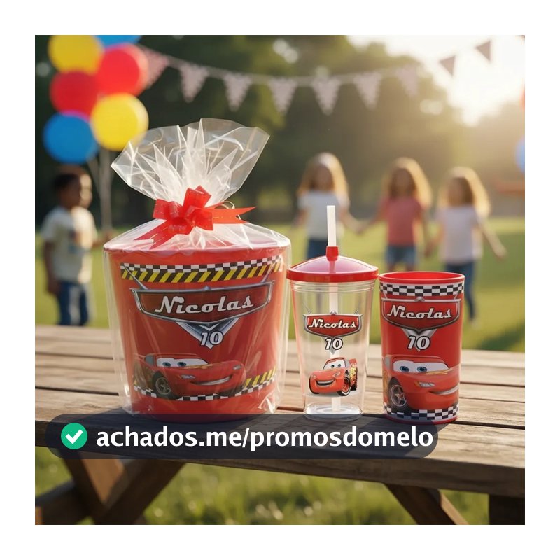20 Baldes De Pipoca + 20 Cofrinho + 20 Copos Twister Personalizado (Temos Todos os Temas)