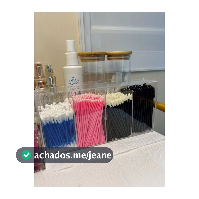 Organizador Higiene Com Repartimentos Prático Armazenamento Essencial