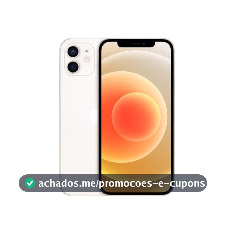 Usado: iPhone 12 64GB Branco Bom - bateria 70% - Trocafy - Apple