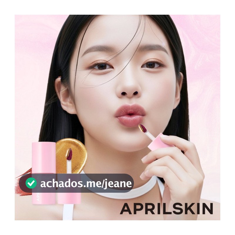 APRILSKIN Hero Allday Plumping Lip Stain Tint Batom Líquido Longa Duração Volume Labial Maquiagem Coreana