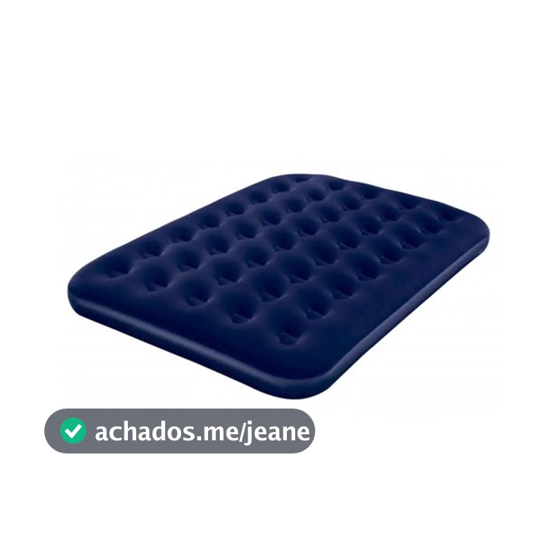 Colchão Inflável Casal Com Kit Reparo Belfix