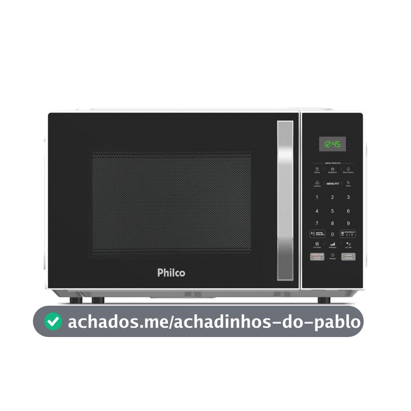 Micro-ondas Philco 33L Pintura Limpa Fácil PM36