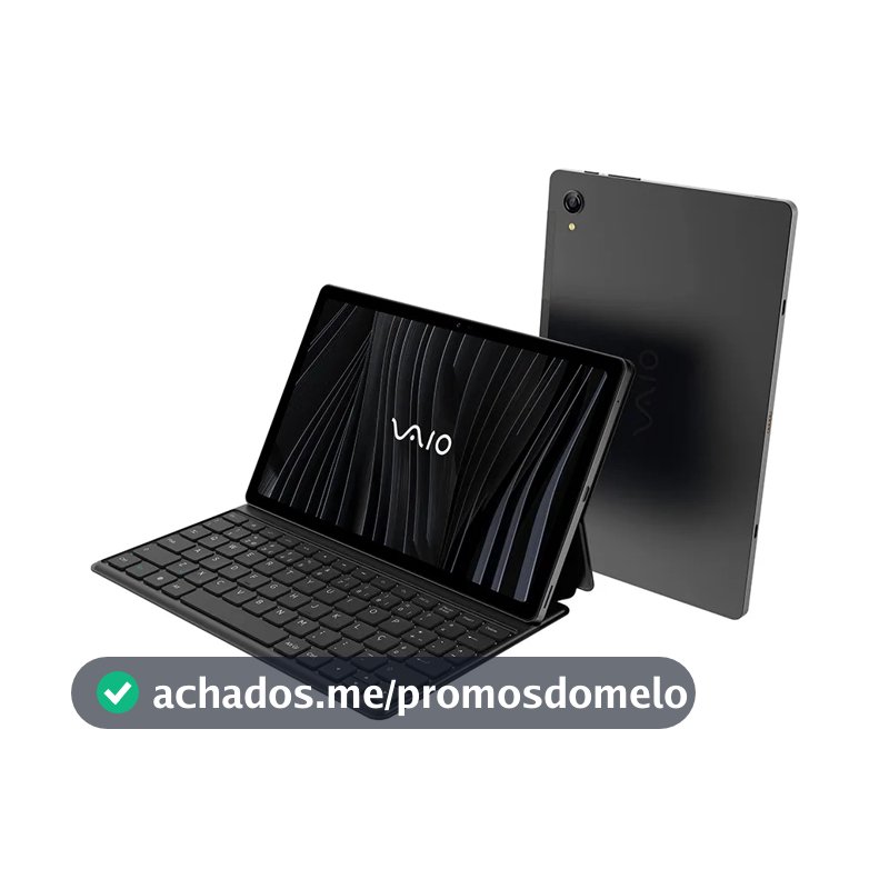 Tablet Vaio Tl10 128GB 4GB 4G + Teclado Magnético 10,4” Preto