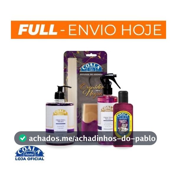 Kit Coala Home Orquidea Negra - 4 Itens