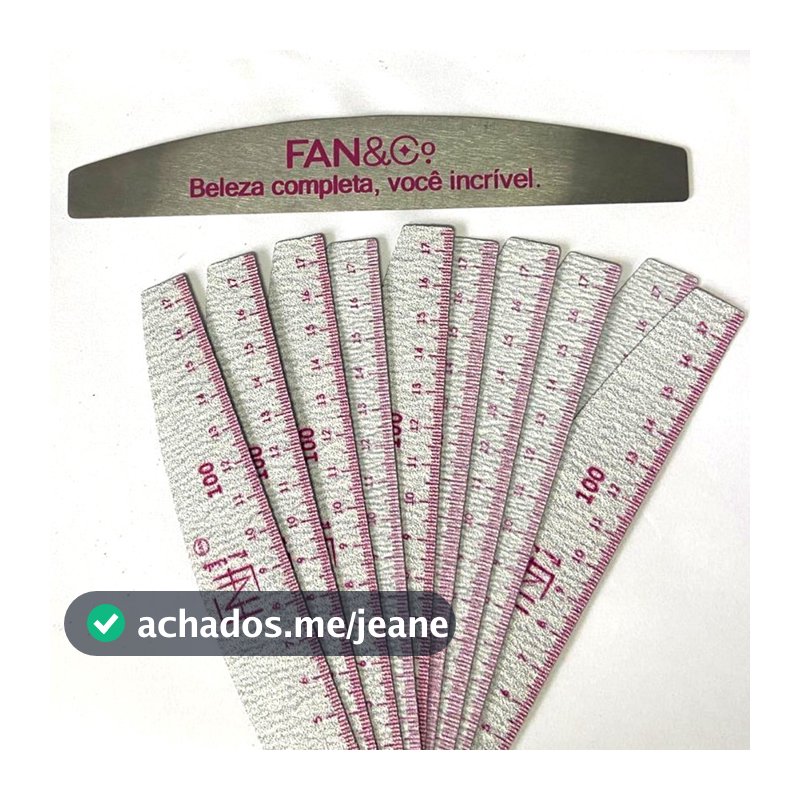 Lixa Reutilizável boomerang Placa De Ferro Com Refil 100/180 10 unidades