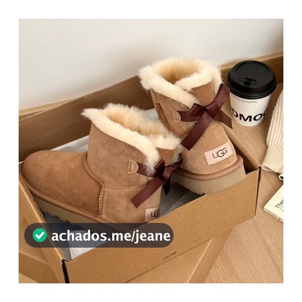 Botas de Neve Clássicas Impermeáveis, Sapatos de Algodão Elegantes com Laço de Borboleta e Forro de Pelo Integrado