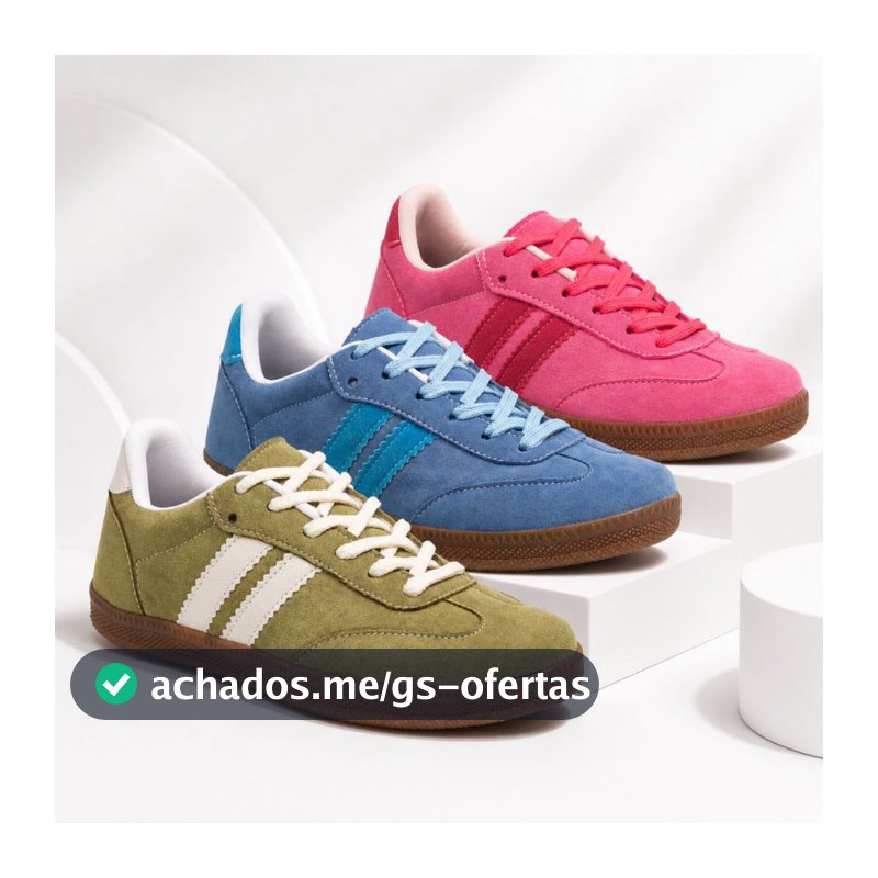 Tênis Feminino Casual Leve Confortável Sola Antiderrapante Macio Dia a Dia Retrô Promoção