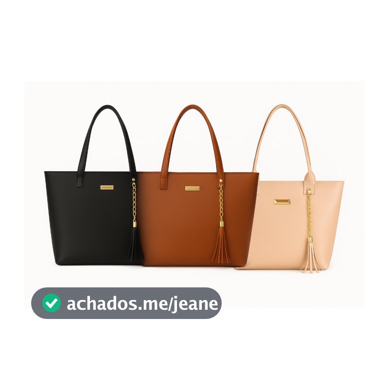 Bolsa Sacola Feminina de Ombro Grande Dia a Dia espaçosa Elegante para Trabalho Praia