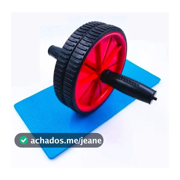 Roda Rolo Para Exercícios Abdominal Aparelho Fitness Funcional Crossfit - Envio Rápido!