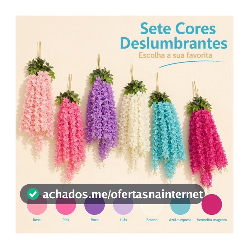 24/48/60 Pcs Ramos De Flores De cerejeiras Artificiais Permanente Grande Pendentes Para Decoração